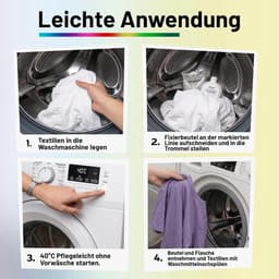 Simplicol Textielverf Intensief Miss Lavendel – Wasmachine Textielverf – 150 ml Vloeibare Verf + 400 g Fixeerpoeder met Zout – Kleding & Stoffen Verven – Tot 600 g Textiel — thumbnail 2