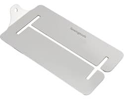 Naai Clips - Zoomklemmen - Stof Markeren - Dubbel Naad Gids - 10x6x1cm - Zilverkleurig