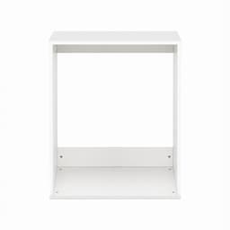 The White Stone Droger Ombouw Ruimtebesparend | Beschermkast voor Wasdroger voor Wasruimte | Ombouwmeubel voor Droger voor Badkamer en Wasruimte Wit — thumbnail 1