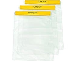 Duidelijke waterdichte tassen groot formaat 3 Pack Set, Waterdichte Pouch Houder voor Document Map Camera Mobiele Telefoon Tablet, past Kajakken Varen Wandelen Strand Watersport