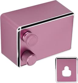 Intrekbare Waslijn - Wand Waslijn - Kleding Drogen - Ruimtebesparend Ontwerp - 4.2 Meter - Roze — thumbnail 1