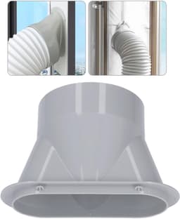Koppelstuk Mobiele Airco Afvoerslang - 5 Inch - voor afvoerslang met een diameter van 13 cm - Voor Airconditioning Uitlaatpoort — thumbnail 1