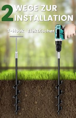 Grondankers set van 4 - 48 cm met sterke banden - eenvoudig te installeren - ideaal voor tenten en schommels — thumbnail 2