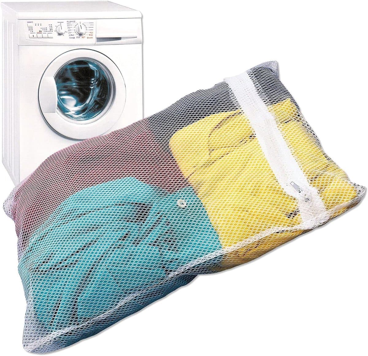 Waszak met Ritssluiting - Hoogwaardig Materiaal - Duurzaam en Ademend - Voor Kleding en Sokken — afbeelding 1
