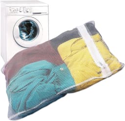 Waszak met Ritssluiting - Hoogwaardig Materiaal - Duurzaam en Ademend - Voor Kleding en Sokken — thumbnail 1