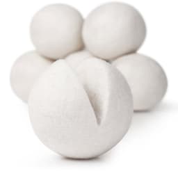 Drogerballen - Wasbollen - Wasdroger ballen - Energiebesparend - Herbruikbare Wollen drogerballen - Dryerballs - Wasballen - 6 stuks — thumbnail 3
