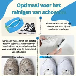 ApexArte® Herbruikbare Waszak voor Schoenen - Wasnet voor Wasmachine - Sneakers Wassen — thumbnail 3
