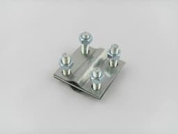 Grond Aarding Set - Diepte Anker - Stabiele Verbinding - Vuurverzinkt Staal - 3m 1.5m - Zilver — thumbnail 2