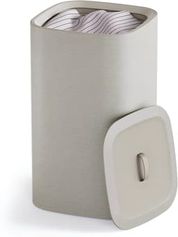 VALI® Wasmand - Wassorteerder - Wasbox - Beige - 40cm x 40cm x 71cm — thumbnail 4