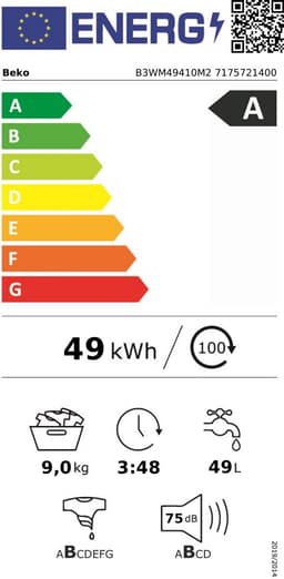 Beko B3WM49410M2 — thumbnail 2