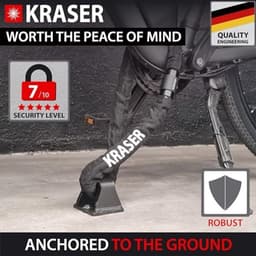 Grondanker voor Motorfiets en Fiets - Compact en Veilig — thumbnail 5