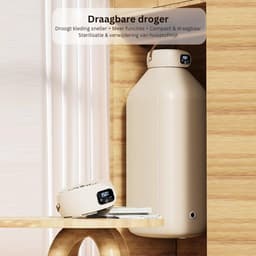 ZRNS® Mini Wasdroger - Elektrische Droger - Dragbaar - 500 W — thumbnail 2
