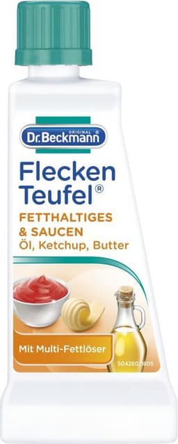 Dr. Beckmann Vlekkenduivel - vlekverwijderaar voor vet, olie, sauzen, ketchup en chocolade - 50 ml — thumbnail 1