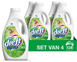Dreft - Vloeibaar Wasmiddel Origineel 32 Wasbeurten - 4 x 1,4 liter - Voordeelverpakking