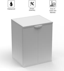 Wasmachine Ombouw - Wasmachine Kast - Wasmachine Meubel - Kast voor Wasmachine — thumbnail 2