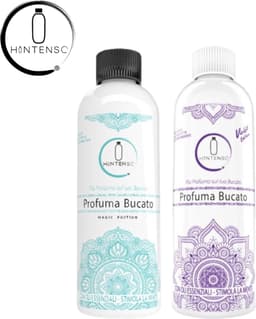 Wasparfum Hintenso Violet Edition Lavendel 500ml + Wasparfum Hintenso Turquoise Magic Edition 500ml - Proefpakket - 140 wasbeurten - Inclusief 1 gratis tester - Frisse was – Textielverfrisser – Wasverzachter – Lavendel – Wasparfum - Wasmachine — thumbnail 1