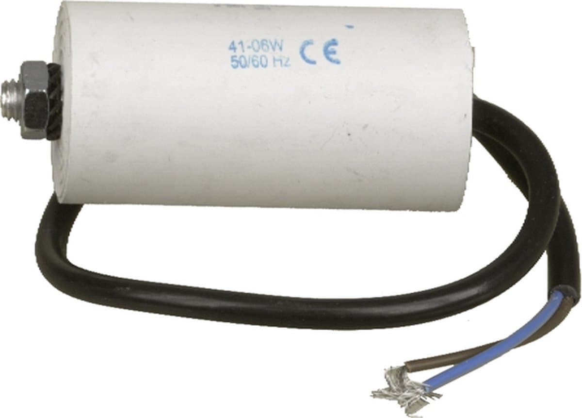 UNIVERSEEL - CONDENSATOR ELECTROL.MET DRAAD 16 µF 450 V - — afbeelding 1