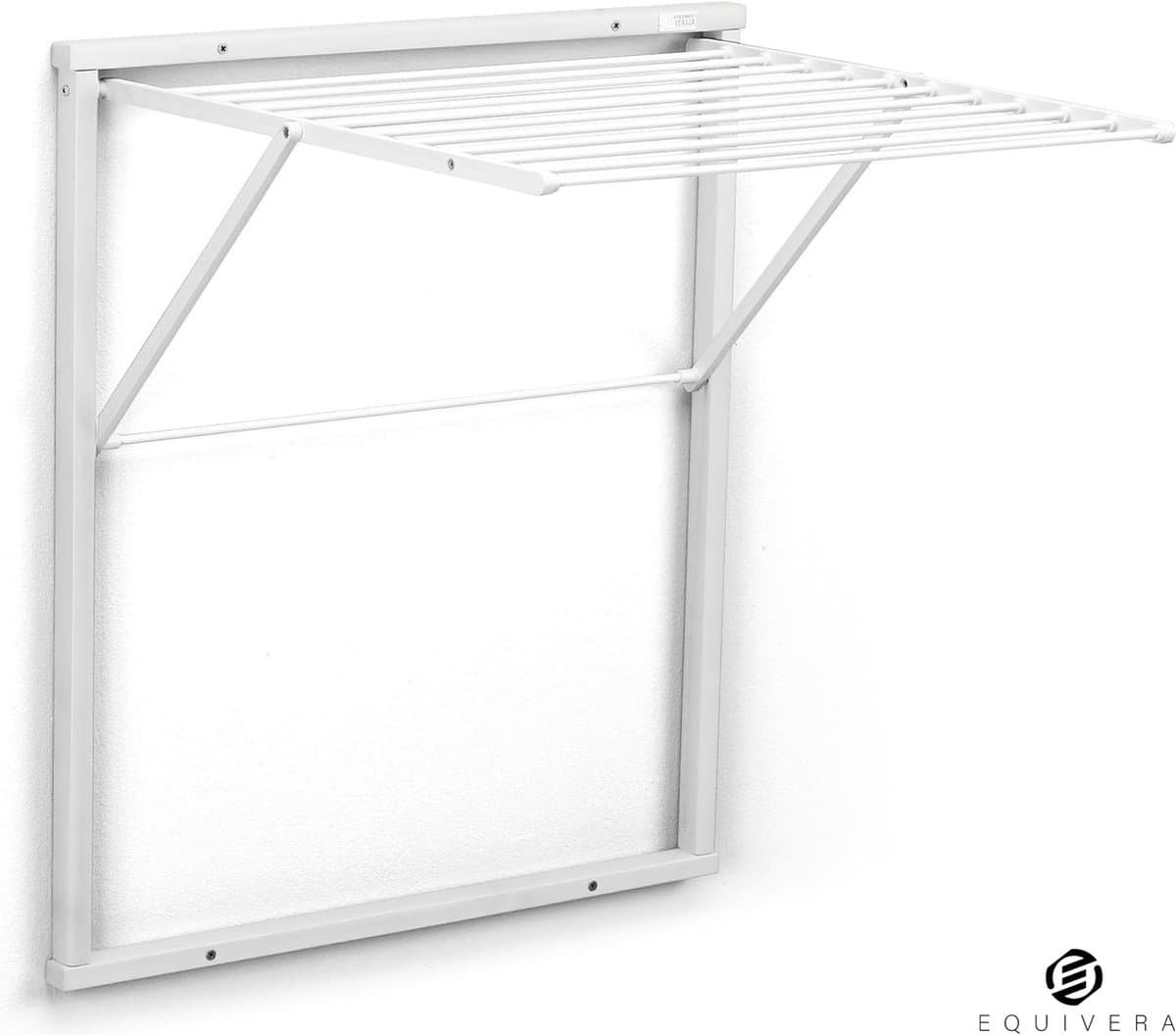 Equivera Wanddroogrek - Wasrek - Droogrek - Wanddroogrek Inklapbaar - Wand Droogrek — afbeelding 1