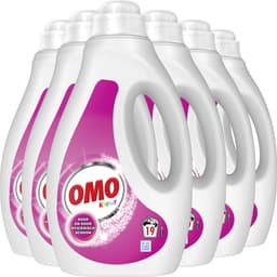 Omo - Vloeibaar Wasmiddel - Kleur - 6 flessen - 114 Wasbeurten - Voordeelverpakking — thumbnail 2