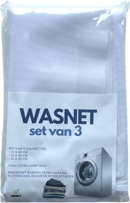 3BMT Waszakken voor Wasgoed - Lingerie Waszak set van 3 stuks - S / L / XL — thumbnail 1