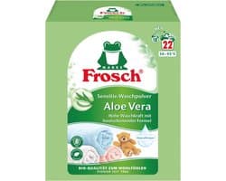Frosch Sensitive Waspoeder - Aloë Vera, - 1,45 kg - 22 Wasbeurten - Hypoallergeen - Langdurige kleurbescherming - Gevoelige huid