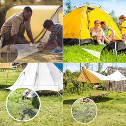 Heavy Duty Trampoline Tenten Anker Grond Pinnen - Gegalvaniseerd Staal Roestvrije J Haak Wapening Stakes - Trampolines Kamp Tuin Schuur Schuur Schommelingen - 12 inch Beitel Point End — thumbnail 3