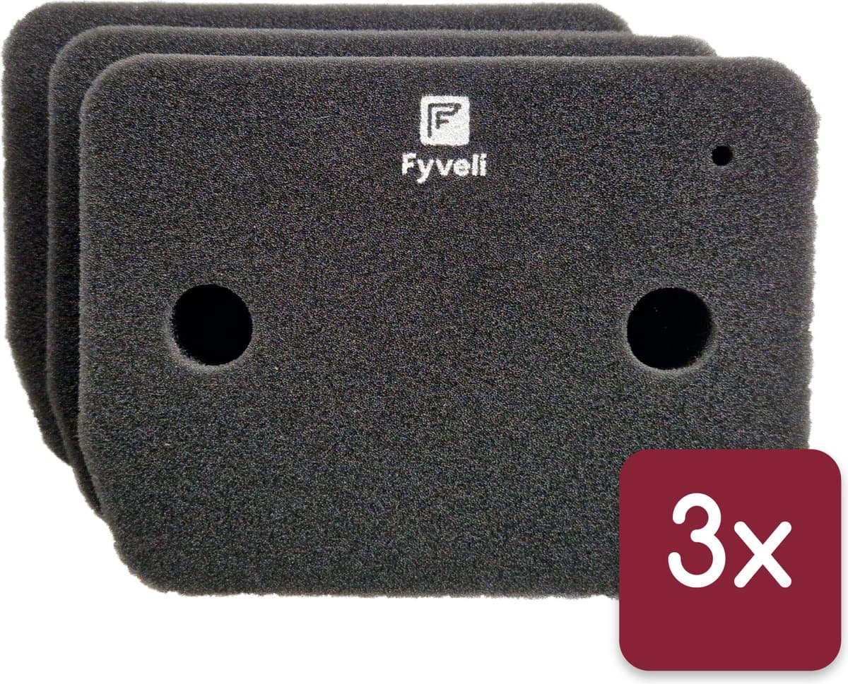 Fyveli - BG Filter Alternatief Miele T1 drogers - 3 stuks - 210x155x30mm — afbeelding 1
