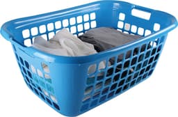 Sunware - Basic wasmand 65cm laag blauw - Set van 2 — thumbnail 3