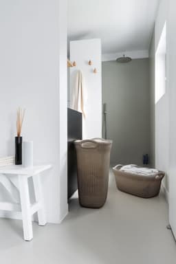 Curver Knit Wasmand met deksel 57L + Wasmand 40L - Bruin — thumbnail 3