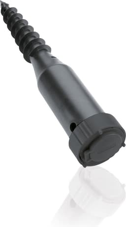 Leifheit droogmolen centreer bodemanker - incl. indraaistang - 50 mm diameter - zwart — thumbnail 5