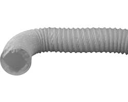 Kunststof afvoerslang Ø127mm 3m wit