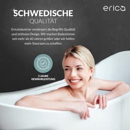 Muurdroger 120x50cm premium dynamic design wit pvc-vrije kunststof - roestvrij staal - opvouwbare muurophanging - 20kg draagvermogen - wit — thumbnail 2