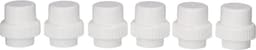 6 x Gerecyclede Ovale Fles 1000ml met Doseerdop & Wasbol- Gerecycled HDPE Kunststof - Onbreekbaar - ca. 70% minder Co2 uitstoot door gerecycled materiaal - 6 stuks — thumbnail 4