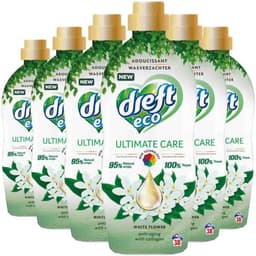 Dreft Ultimate Care Eco White Flower Wasverzachter - 6 x 950 ml (228 wasbeurten) — thumbnail 1
