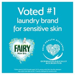 Fairy - Non Bio - Sensitive - Waspoeder - 1.43kg - 22 Wasbeurten — thumbnail 2