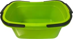 HL – Kunststof Wasmand met Hengsel – Groen – 55x38x25 cm – Draagbare Wasmand — thumbnail 5