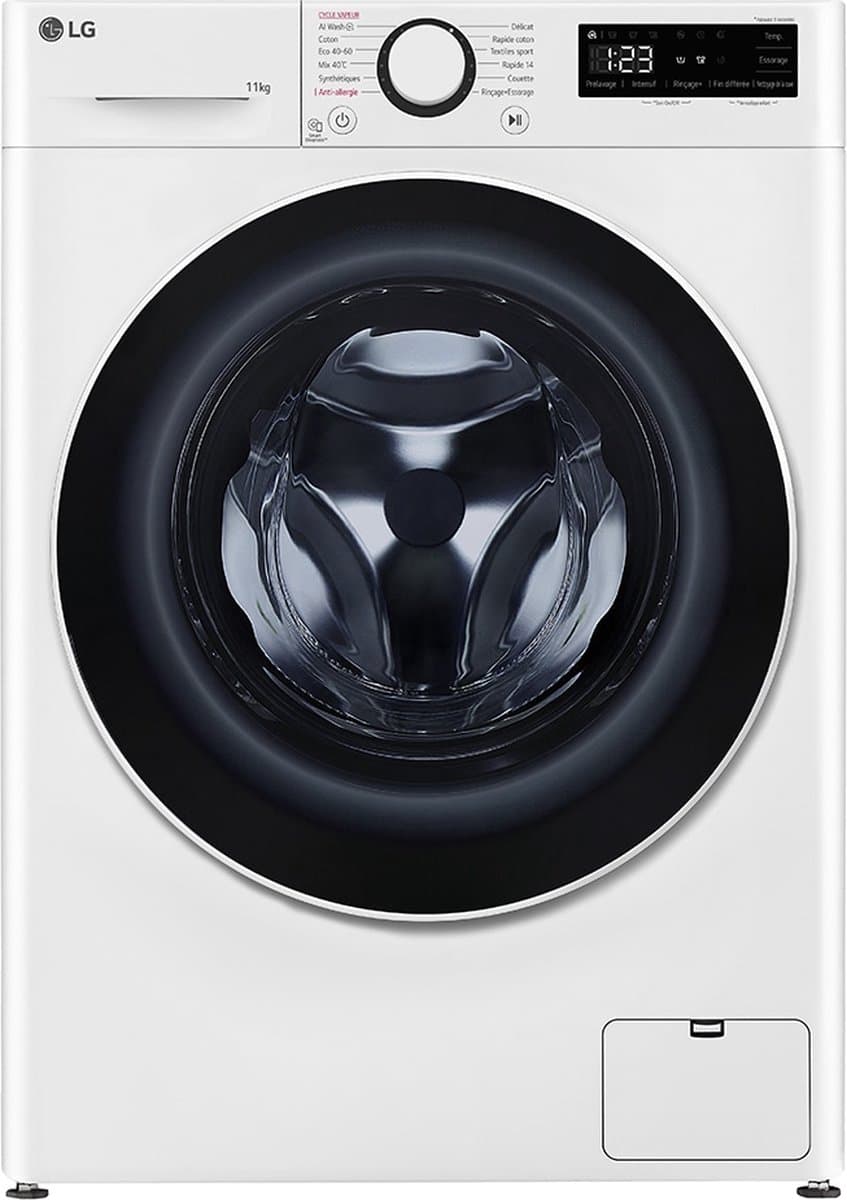 LG F14R50WHS wasmachine Voorlader 11 kg 1350 RPM Wit — afbeelding 1