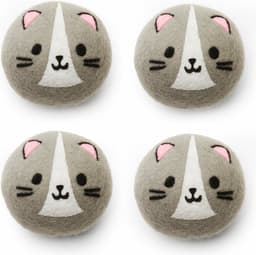 Kikkerland Kat wasdrogerballen (set van 4) — thumbnail 1