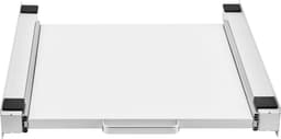 Stapelkit Buxton met uittrekbare plank universeel tussenstuk 7,5x60x60 cm wit [en.casa] — thumbnail 4