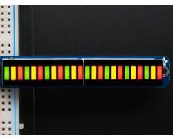 Bi-Color (Red/Green) 24-Bar Bargraph w/I2C Backpack Kit Adafruit 1721