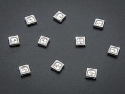 WS2812B 5050 RGB LED with Integrated Driver Chip - 10 Pack Adafruit 1655 — thumbnail 3