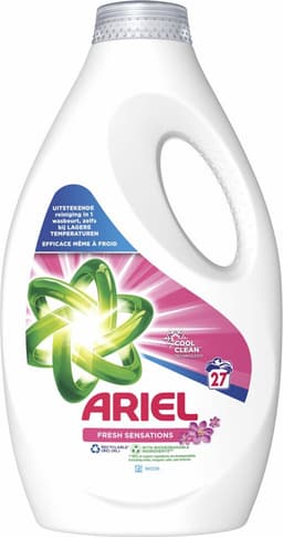 4x Ariel Vloeibaar wasmiddel Fresh Sensations 27 Wasbeurten 1215 ml — thumbnail 3