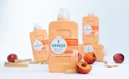 Seepje Wasverzachter Sandelhout en Perzik 30 Wasbeurten - 6 x 750 ml - Voordeelverpakking — thumbnail 5