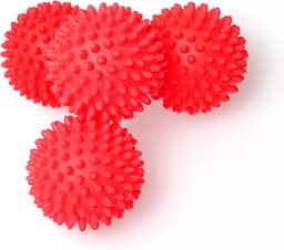 Niceey Wasdrogerballen - Wasbollen voor wasmachine - Droogballen - 4 Stuks - Roze — thumbnail 3