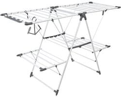 5Five® Wasrek Inklapbaar - Stevig uitgevoerd Staand - 24 meter Drooglengte