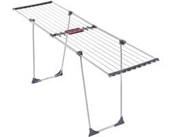 ApexArte® Wasrek Inklapbaar - Droogrek Staand - Wasdroger - Grijs