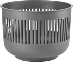 Zone Denmark Ume Wasmand - 30 liter - Grijs - Kunststof - Ronde Wasmand met Hengsel - Kleine Wasbox of Opbergmand — thumbnail 1