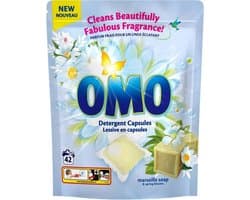 Omo Wascapsules Marseille 42 stuks