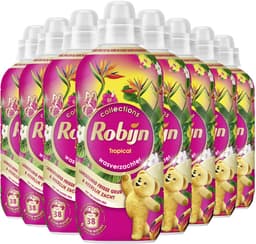 Robijn - Wasverzachter - Tropical - 8 flessen - 304 wasbeurten - Voordeelverpakking — thumbnail 2