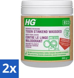 HG Eco Wasmiddeltoevoeging tegen Stinkend Wasgoed 500 gr - Voordeelverpakking - 2 stuks — thumbnail 5